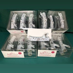 Imitation Birch Log Place Card Holders for Weddings / Parties (Set of 24)